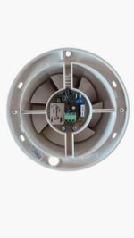 WENTYLATOR ŁAZIENKOWY FI125mm Z WYŁĄCZNIKIEM CZASOWYM PANEL BIAŁE SZKŁO + GRATIS ZAWÓR ZWROTNY - obrazek 9