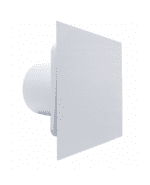 WENTYLATOR ŁAZIENKOWY DOMOWY FI100mm Z WYŁĄCZNIKIEM CZASOWYM PANEL BIAŁY CICHY 26dB