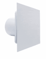 WENTYLATOR ŁAZIENKOWY DOMOWY FI100mm BIAŁY CICHY 26dB STANDARD + GRATIS ZAWÓR ZWROTNY - obrazek 2