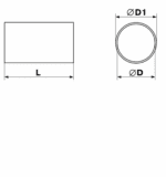 KANAŁ OKRĄGŁY WENTYLACYJNY RURA FI100mm 100cm 1mb PCV VENTS 1100-4 - obrazek 2