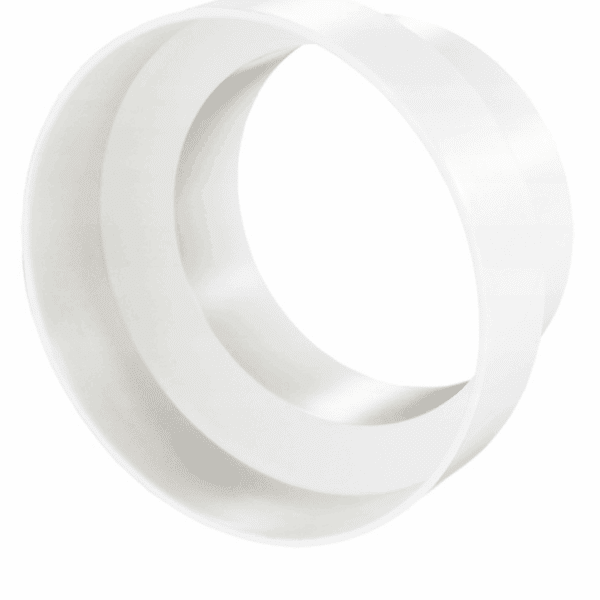 REDUKCJA DO KANAŁÓW OKRĄGŁYCH FI150mm NA FI125mm PCV VENTS 118