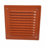 KRATKA WENTYLACYJNA KOMINOWA 14x14 cm METALOWA CEGLANA Z SIATKĄ PRZECIW OWADOM