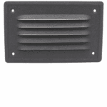 KRATKA WENTYLACYJNA KOMINOWA 14x7cm ANTRACYT RAL7016 Z SIATKĄ PRZECIW OWADOM