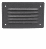 KRATKA WENTYLACYJNA KOMINOWA 14x7cm ANTRACYT RAL7016 Z SIATKĄ PRZECIW OWADOM