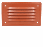 KRATKA WENTYLACYJNA KOMINOWA 14x7cm METALOWA CEGLANA Z SIATKĄ PRZECIW OWADOM