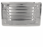 KRATKA WENTYLACYJNA KOMINOWA 14x7cm ZE STALI NIERDZEWNEJ Z SIATKĄ PRZECIW OWADOM