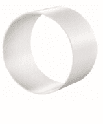 ŁĄCZNIK KANAŁÓW OKRĄGŁYCH 100mm ZŁĄCZKA KANAŁU WENTYLACYJNEGO PCV VENTS 380