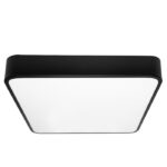 PLAFON LED CZARNY LAMPA 40 cm SUFITOWA HOLLYWOOD KWADRAT 36W 4000K LOFT