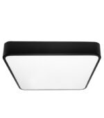 PLAFON LED CZARNY LAMPA 40 cm SUFITOWA HOLLYWOOD KWADRAT 36W 4000K LOFT