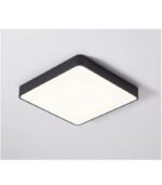 PLAFON LED CZARNY LAMPA SUFITOWA KWADRATOWA 60cm NATYNKOWA 60W 4000K LOFT - obrazek 6