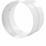 ŁĄCZNIK KANAŁÓW OKRĄGŁYCH FI150mm NYPEL KANAŁU WENTYLACYJNEGO PCV VENTS 693