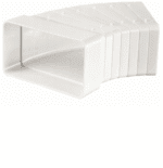 KOLANO POZIOME WIELOKĄTNE WIELOSTOPNIOWE 204x60mm PCV VENTS 545