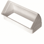 KOLANO PIONOWE 45 STOPNI DO KANAŁU PŁASKIEGO 220x90mm PCV VENTS 975