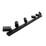 KINKIET QUALIS VI CZARNY SPOT LAMPA 6X REFLEKTOR SUFITOWY GU10 LOFT