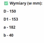 KOLANO WENTYLACYJNE OKRĄGŁE 45 STOPNI DO KANAŁU FI150mm PCV VENTS 691 - obrazek 5