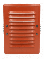 KRATKA WENTYLACYJNA KOMINOWA Z ŁAPKAMI 14x21 cm METALOWA CEGLANA Z SIATKĄ PRZECIW OWADOM