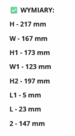 DRZWICZKI REWIZYJNE PLASTIKOWE ABS 15X20cm BIAŁE 150X200mm VENTS - obrazek 4