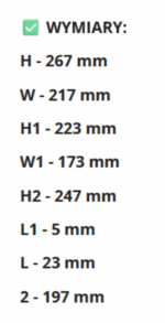DRZWICZKI REWIZYJNE PLASTIKOWE ABS 20X25cm BIAŁE 200X250mm VENTS - obrazek 4