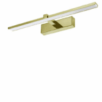 KINKIET LED ŁAZIENKOWY LAMPA NAD LUSTRO 8W 40cm ZŁOTA VENUS 4200K 580lm