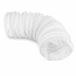 KANAŁ ELASTYCZNY OKRĄGŁY FI150mm O DŁUGOŚCI 600cm 6m PCV BIAŁY VENTS WP666 - obrazek 3