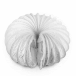 KANAŁ ELASTYCZNY OKRĄGŁY FI150mm O DŁUGOŚCI 600cm 6m PCV BIAŁY VENTS WP666 - obrazek 4