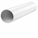 KANAŁ OKRĄGŁY WENTYLACYJNY RURA FI100mm 100cm 1mb PCV VENTS 1100-4