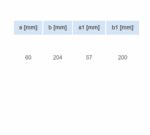 KANAŁ WENTYLACYJNY PŁASKI 204x60mm DŁUGOŚĆ 100cm PCV WENTYLACJA VENTS 510 - obrazek 5