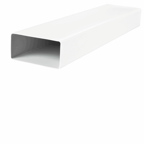 KANAŁ WENTYLACYJNY PŁASKI 220x90mm DŁUGOŚĆ 100cm PCV WENTYLACJA VENTS 910