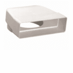 KOLANO ŁĄCZĄCE KANAŁ PŁASKI 204x60mm Z KANAŁEM OKRĄGŁYM FI100mm VENTS 440