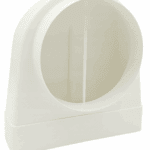 KOLANO ŁĄCZĄCE KANAŁ PŁASKI 204x60mm Z KANAŁEM OKRĄGŁYM FI 150mm VENTS 640