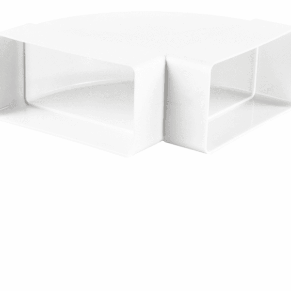 KOLANO WENTYLACYJNE POZIOME 90 ST. DO KANAŁU 120x60mm VENTS 450