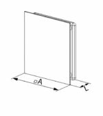 KRATKA WENTYLACYJNA Z SIATKĄ PRZECIW OWADOM 16x16cm BIAŁA DEKORACYJNA - obrazek 4