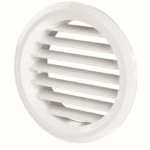 KRATKA OKRĄGŁA DRZWIOWA MEBLOWA FI47mm BIAŁA