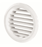 KRATKA OKRĄGŁA DRZWIOWA MEBLOWA FI47mm BIAŁA