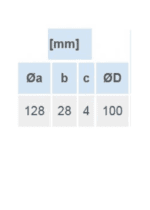 KRATKA WENTYLACYJNA OKRĄGŁA SKOŚNA FI100mm Z SIATKĄ PRZECIW OWADOM BIAŁA - obrazek 5