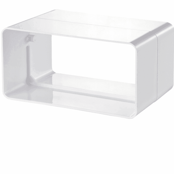 ŁĄCZNIK KANAŁÓW PŁASKICH 204x60mm ZŁĄCZKA PCV VENTS 520