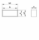 ŁĄCZNIK KANAŁÓW PŁASKICH 220x90mm ZŁĄCZKA PCV VENTS 920 - obrazek 2