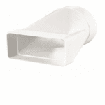 ŁĄCZNIK PRZEKROJÓW REDUKCJA KANAŁU PŁASKIEGO 204x60mm DO FI125mm VENTS 570