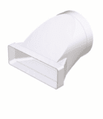 ŁĄCZNIK PRZEKROJÓW ZMIENNYCH KANAŁU 220x90mm NA KANAŁ FI150mm PCV VENTS 970