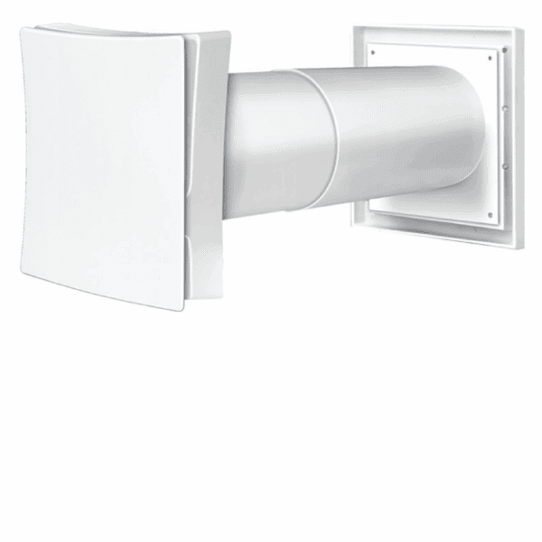 NAWIEWNIK OKIENNY REGULOWANY Z KRATKĄ KWADRATOWĄ BIAŁY TELESKOPOWY PS101