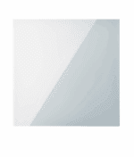 KRATKA WENTYLACYJNA PANEL SZKŁO BIAŁY POŁYSK 18x18cm Z SIATKĄ PRZECIW OWADOM - obrazek 2