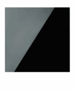 KRATKA WENTYLACYJNA PANEL SZKŁO CZARNY POŁYSK 18x18cm Z SIATKĄ PRZECIW OWADOM - obrazek 2