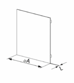 KRATKA WENTYLACYJNA Z PANELEM ALUMINIUM SZCZOTKOWANE 180x180mm Z SIATKĄ PRZECIW OWADOM - obrazek 7