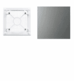 KRATKA WENTYLACYJNA DEKORACYJNA Z PANELEM PLATYNA 180x180mm VENTIKA - obrazek 2