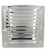 KRATKA WENTYLACYJNA KOMINOWA 14x14 cm STAL NIERDZEWNA Z SIATKĄ PRZECIW OWADOM