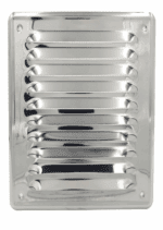 KRATKA WENTYLACYJNA KOMINOWA 14x21cm STAL NIERDZEWNA Z SIATKĄ PRZECIW OWADOM