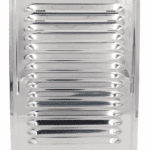 KRATKA WENTYLACYJNA KOMINOWA Z RAMKĄ 14x21 cm STAL NIERDZEWNA Z SIATKĄ