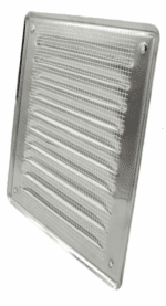 KRATKA WENTYLACYJNA KOMINOWA 14x21cm STAL NIERDZEWNA Z SIATKĄ PRZECIW OWADOM - obrazek 2