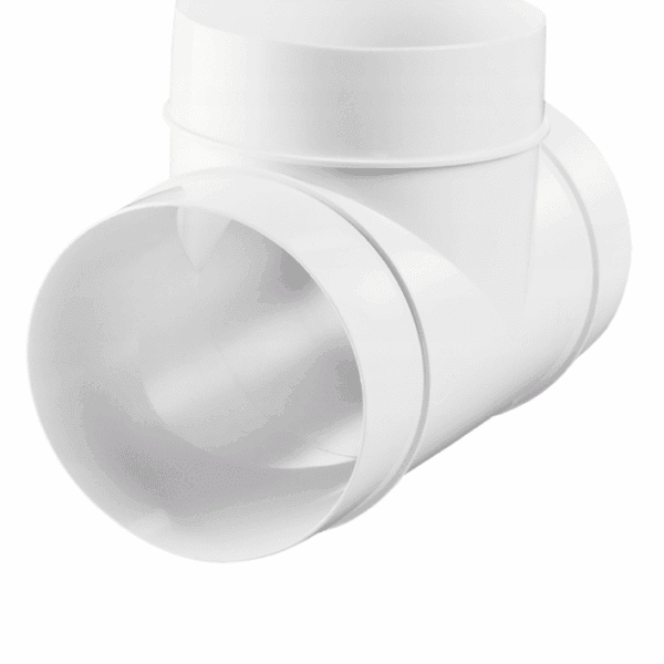 TRÓJNIK OKRĄGŁY DO KANAŁÓW WENTYLACYJNYCH OKRĄGŁYCH FI150mm PCV VENTS 692