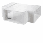 TRÓJNIK POZIOMY PŁASKI DO KANAŁU PŁASKIEGO 204x60mm PCV VENTS 582